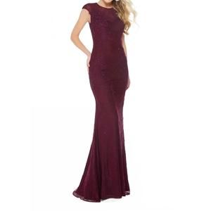 NEW ALYCE PARIS women's sheath dress in claret
